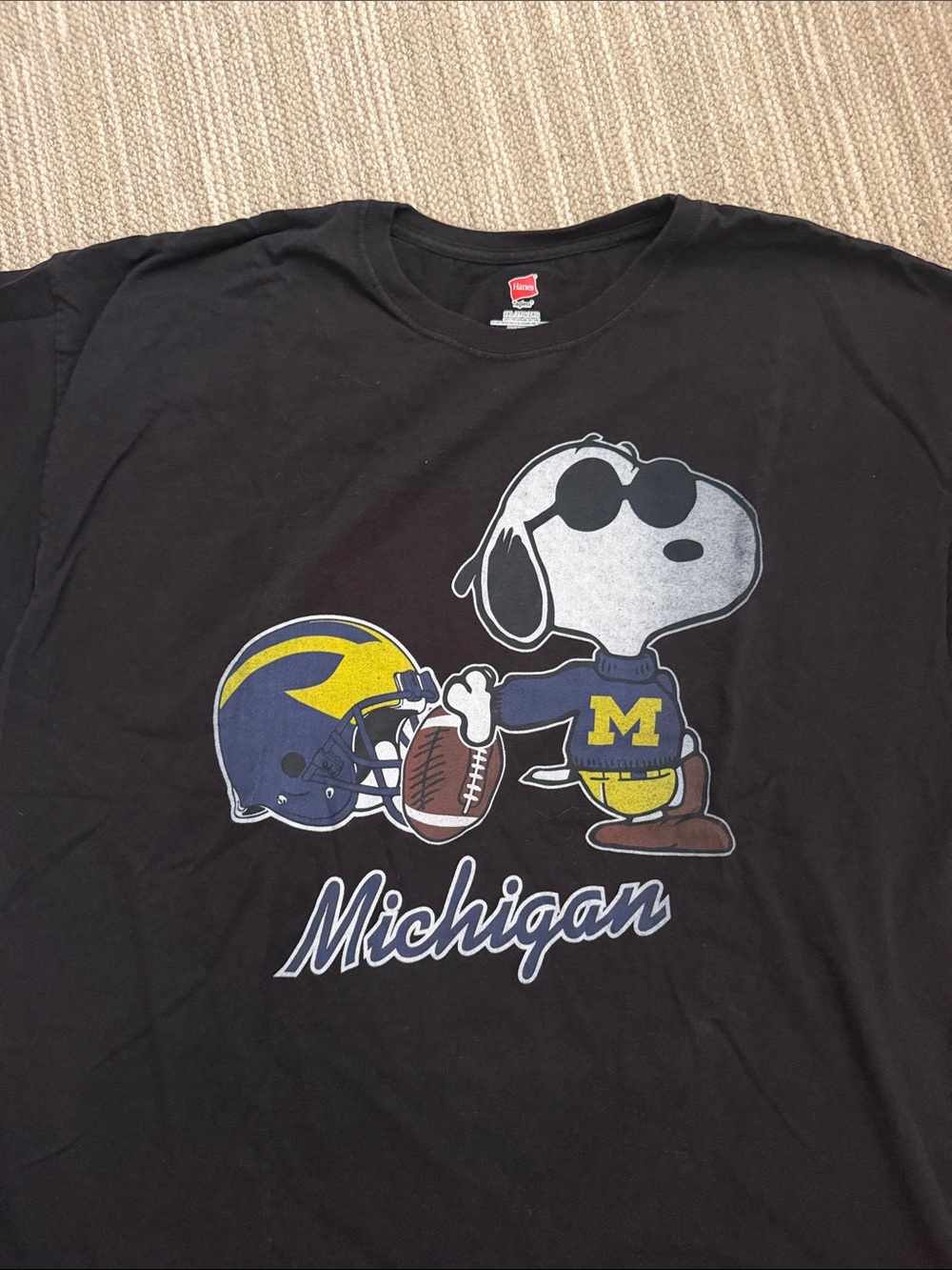 Vintage Michigan Snoopy Tee